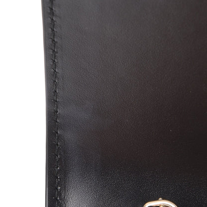 Gucci Guccissima Signature Bowy Chain Wallet Black 7 of 8