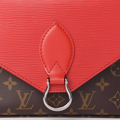 Louis Vuitton Monogram Epi Saint Michel Coquelicot 8 of 11