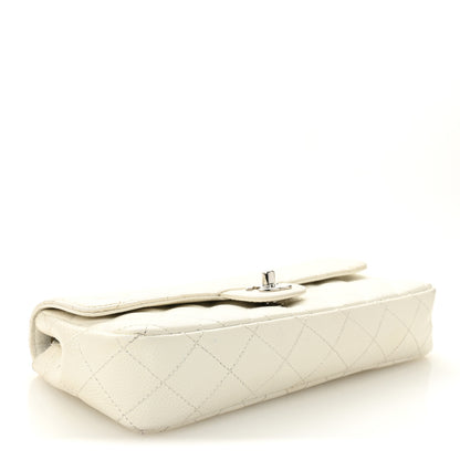 Chanel Caviar Quilted East West Flap White 4 of 16