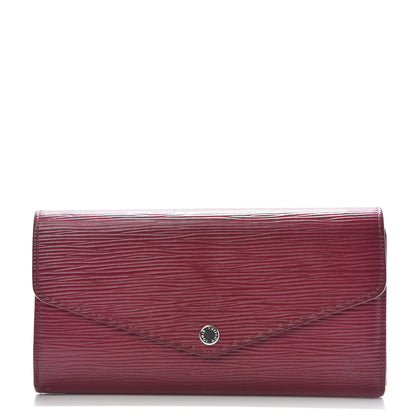 Louis Vuitton Epi Sarah Wallet NM Fuchsia 1 of 10