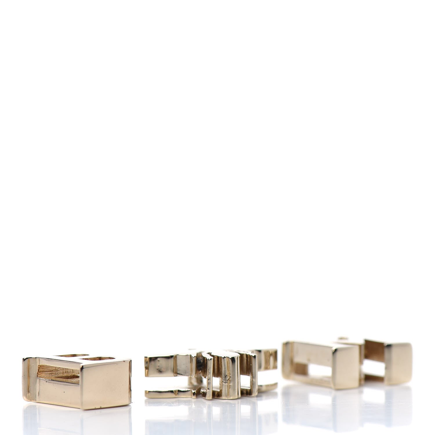 Christian Dior Calfskin My ABDior Double Bracelet Black 6 of 7