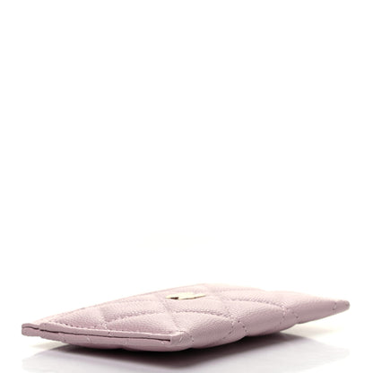 Chanel Caviar Quilted Card Holder Light Pink 4 of 9