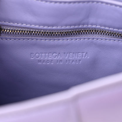 Bottega Veneta Lambskin Maxi Intreccio Padded Chain Cassette Crossbody Bag Lavender 6 of 11