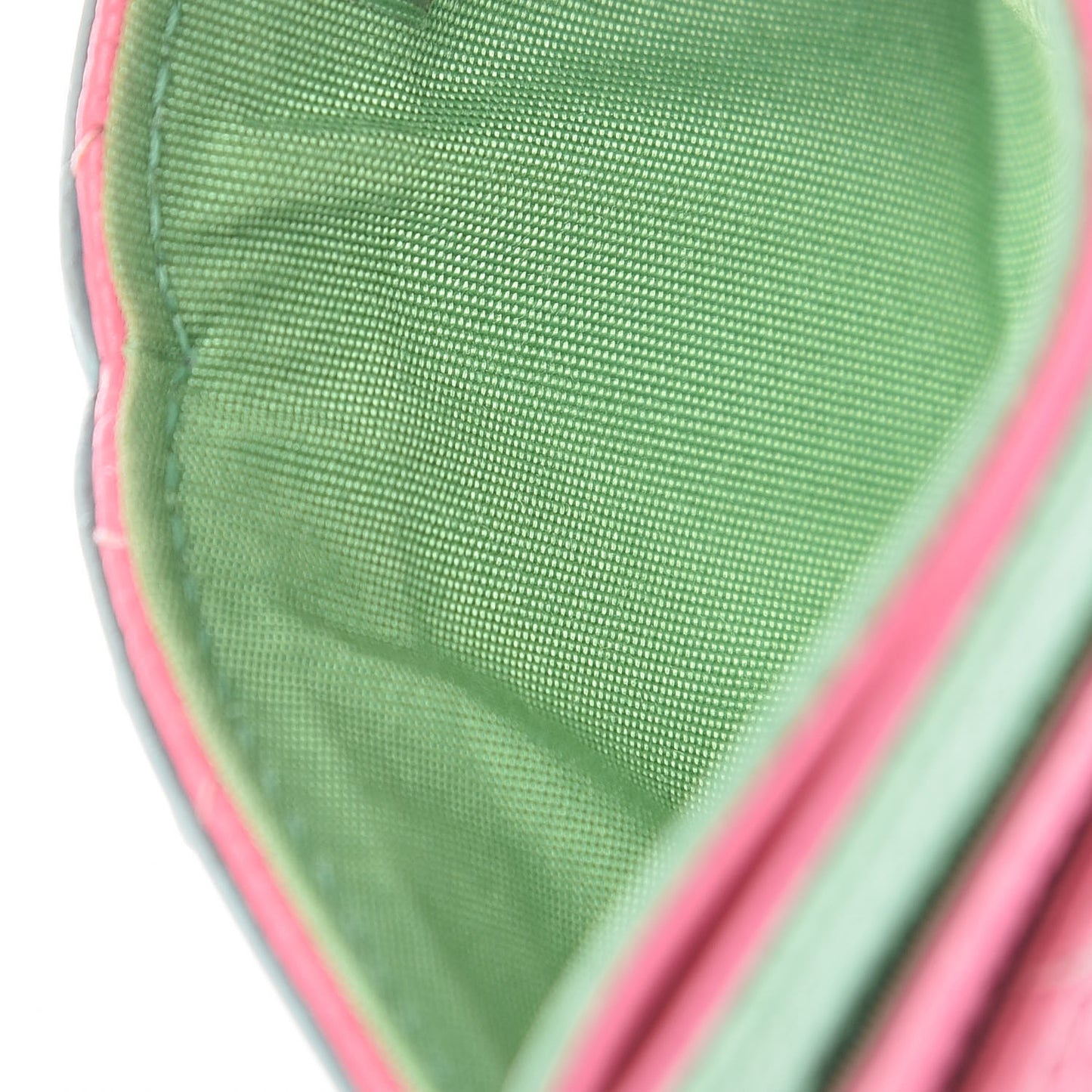 Caviar Quilted CC Filigree Card Holder Pink Blue Green