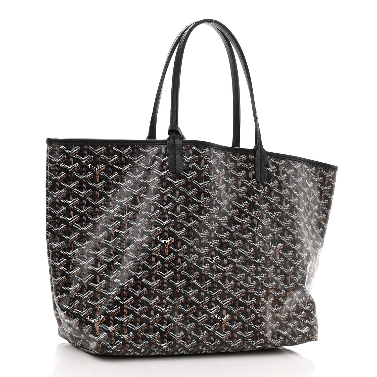 Goyard Goyardine Saint Louis PM Black 3 of 9