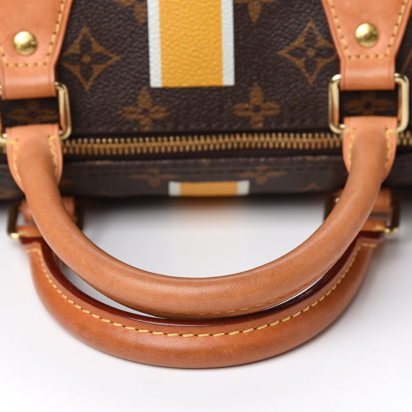 Monogram My LV Heritage Speedy Bandouliere 40 Yellow White
