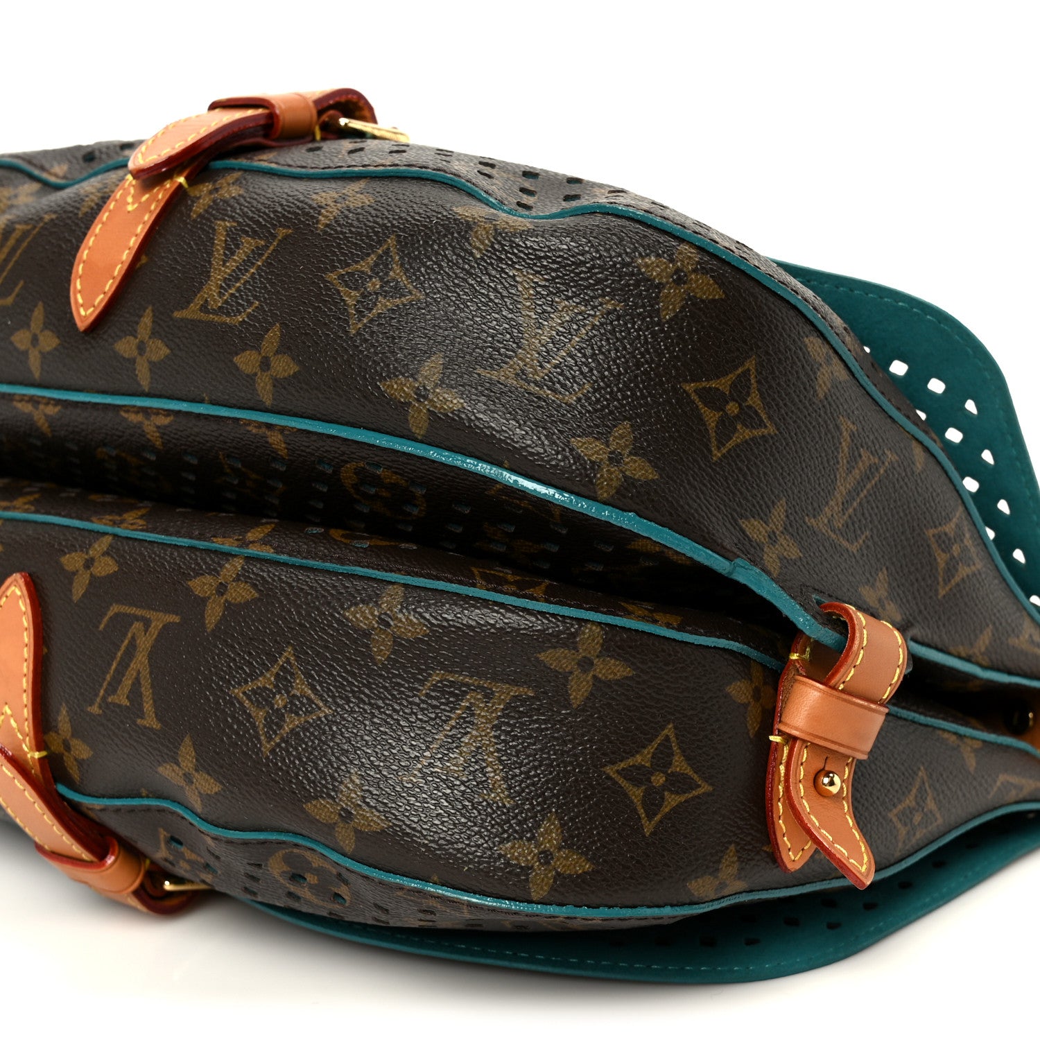 Louis Vuitton Monogram SC Flore Saumur Teal 10 of 10