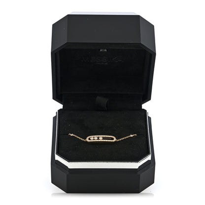 Messika 18K Yellow Gold Diamond Classic Baby Move Pave Bracelet 4 of 4