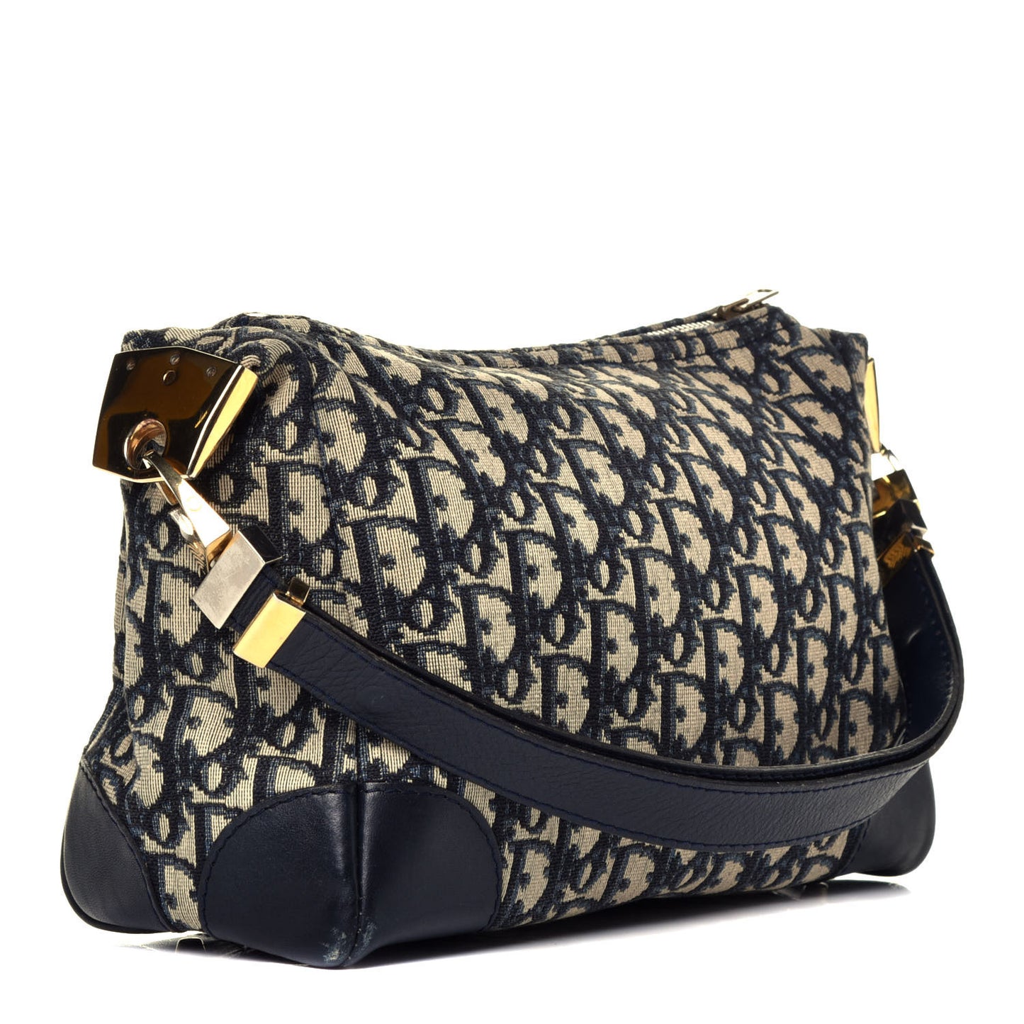 Monogram Shoulder Bag Blue