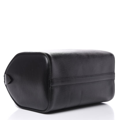 Louis Vuitton Epi Speedy 30 Black 4 of 17