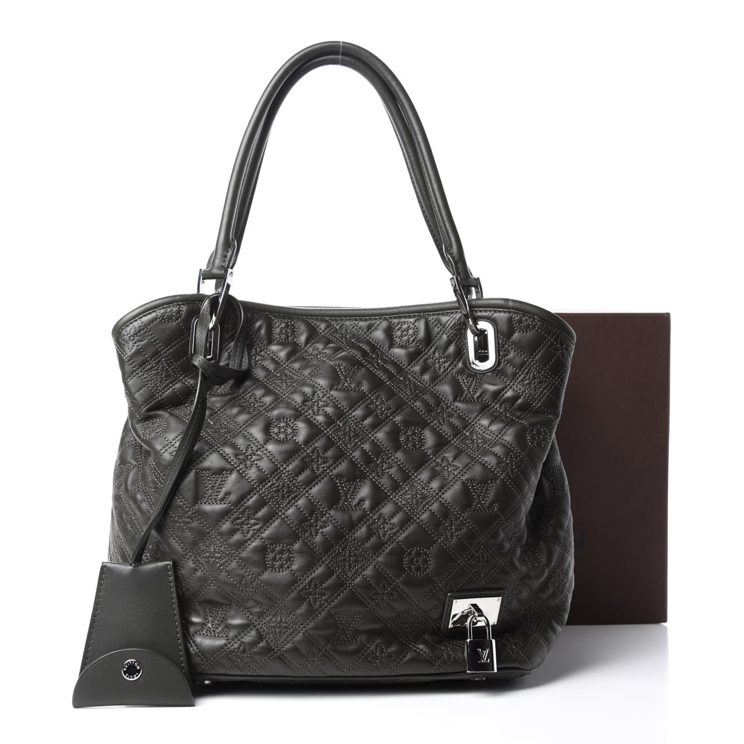 Louis Vuitton Monogram Lambskin Antheia Lilia PM Vert Bronze 11 of 11