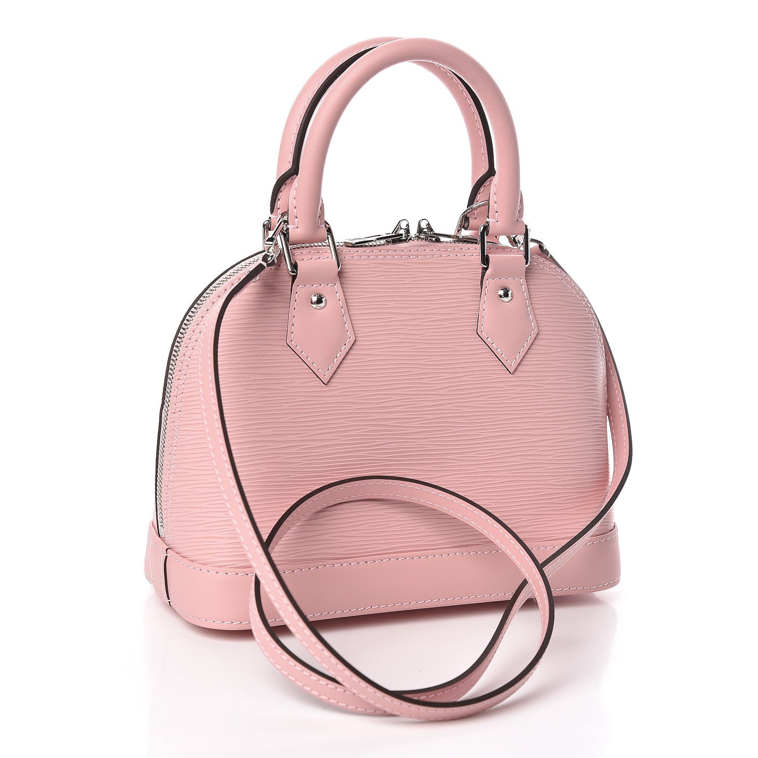 Louis Vuitton Epi Alma BB Rose Ballerine 3 of 10
