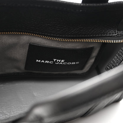 Marc Jacobs Grained Calfskin Small The Tote Bag Black 6 of 8