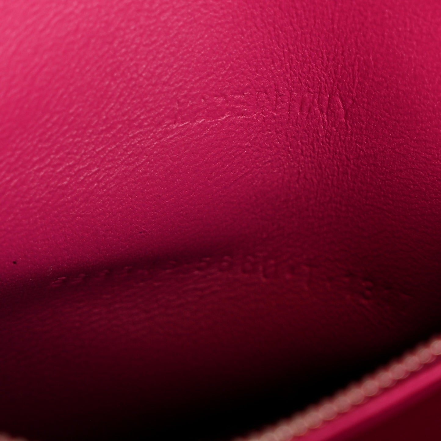 Shiny Calfskin Python Effect Small Hourglass Top Handle Bag Fuchsia Black