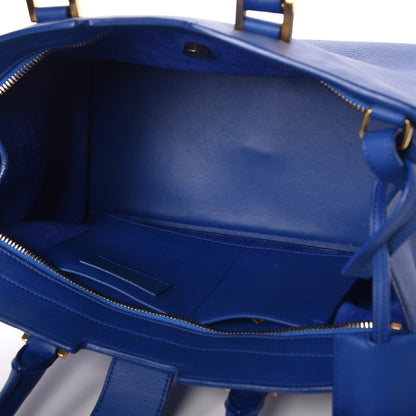 Saint Laurent Calfskin Small Classic Y Cabas Royal Blue 5 of 7