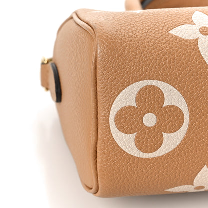 Louis Vuitton Empreinte Monogram Giant Nano Speedy Arizona Creme 7 of 8