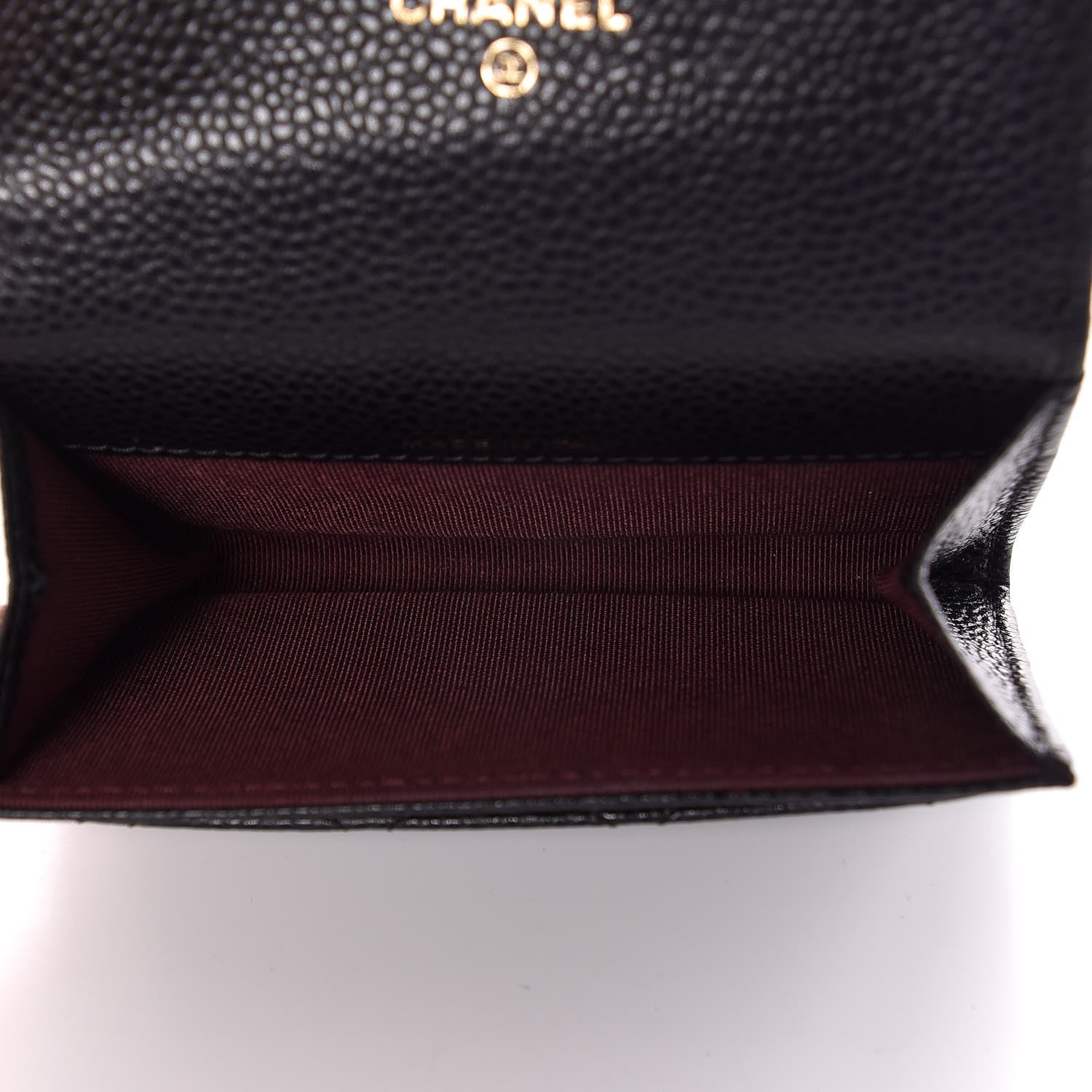 Chanel Caviar Quilted Flap Card Holder Black 5 of 9