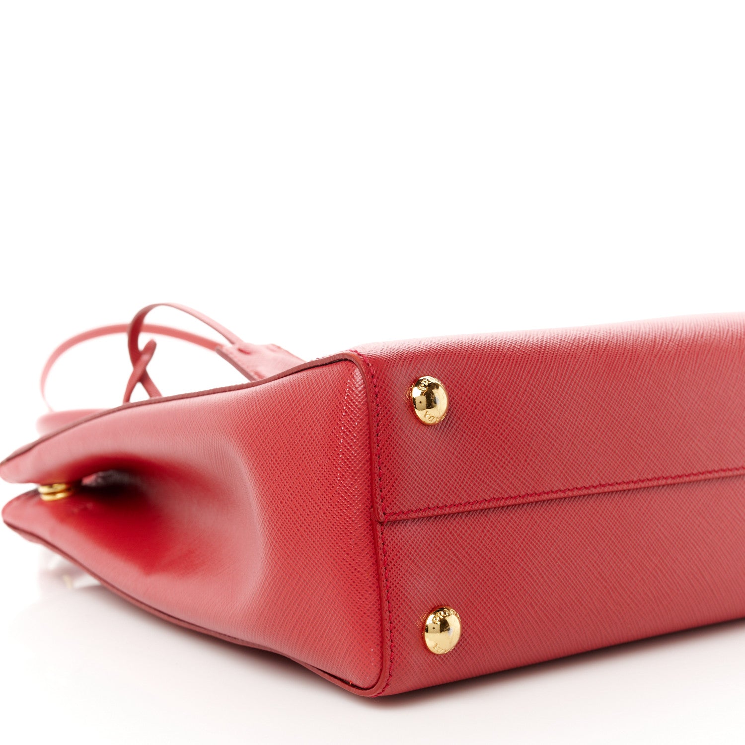 Prada Saffiano Lux Parabole Tote Fuoco 10 of 13