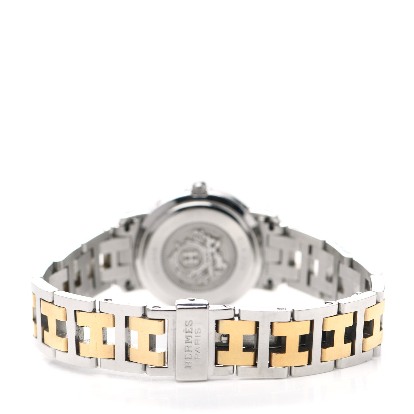 Stainless Steel 24mm Clipper Quartz Watch Gold