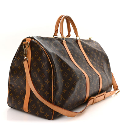 Louis Vuitton Monogram Keepall Bandouliere 55 2 of 9