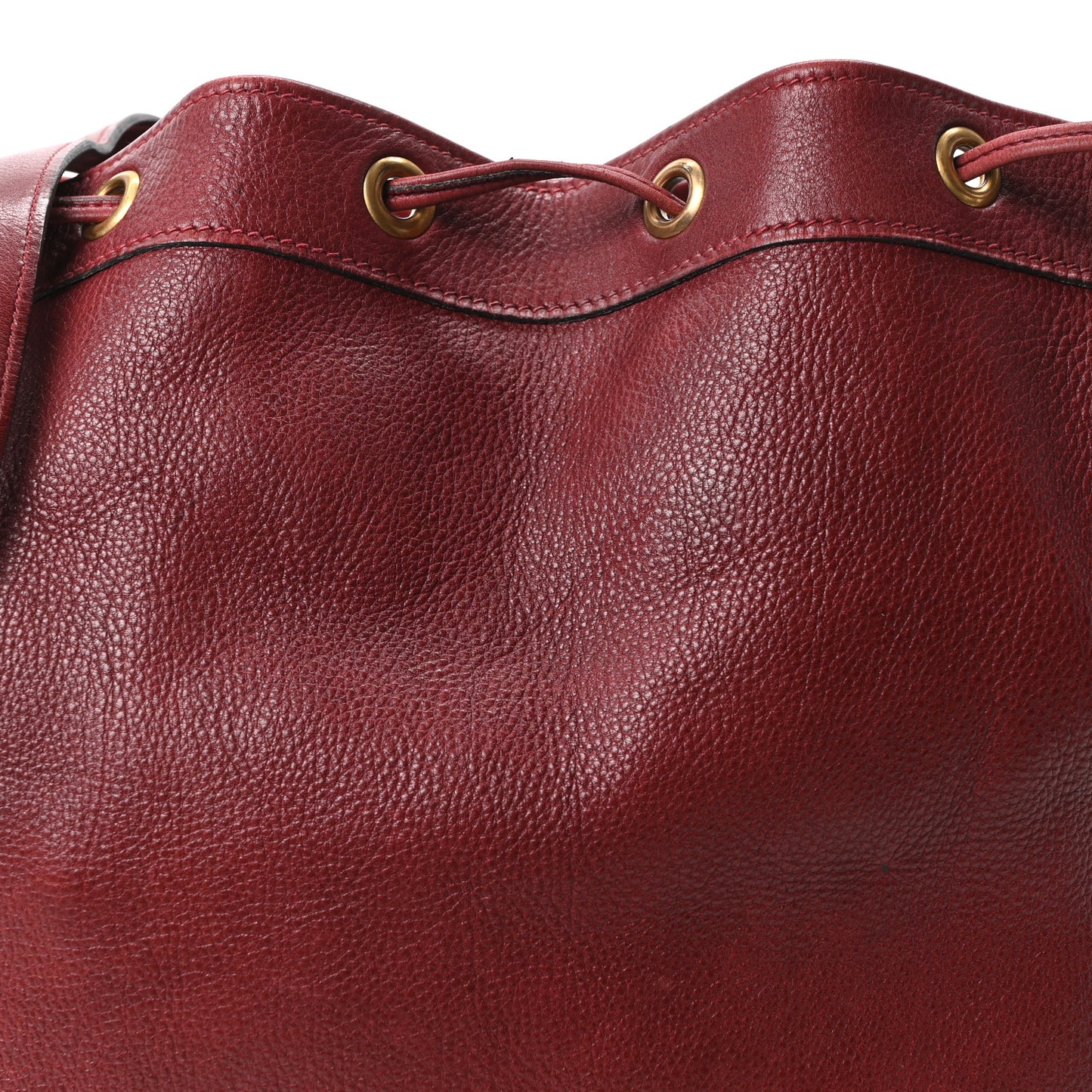 Ardennes Market Drawstring Bag 28 Rouge H
