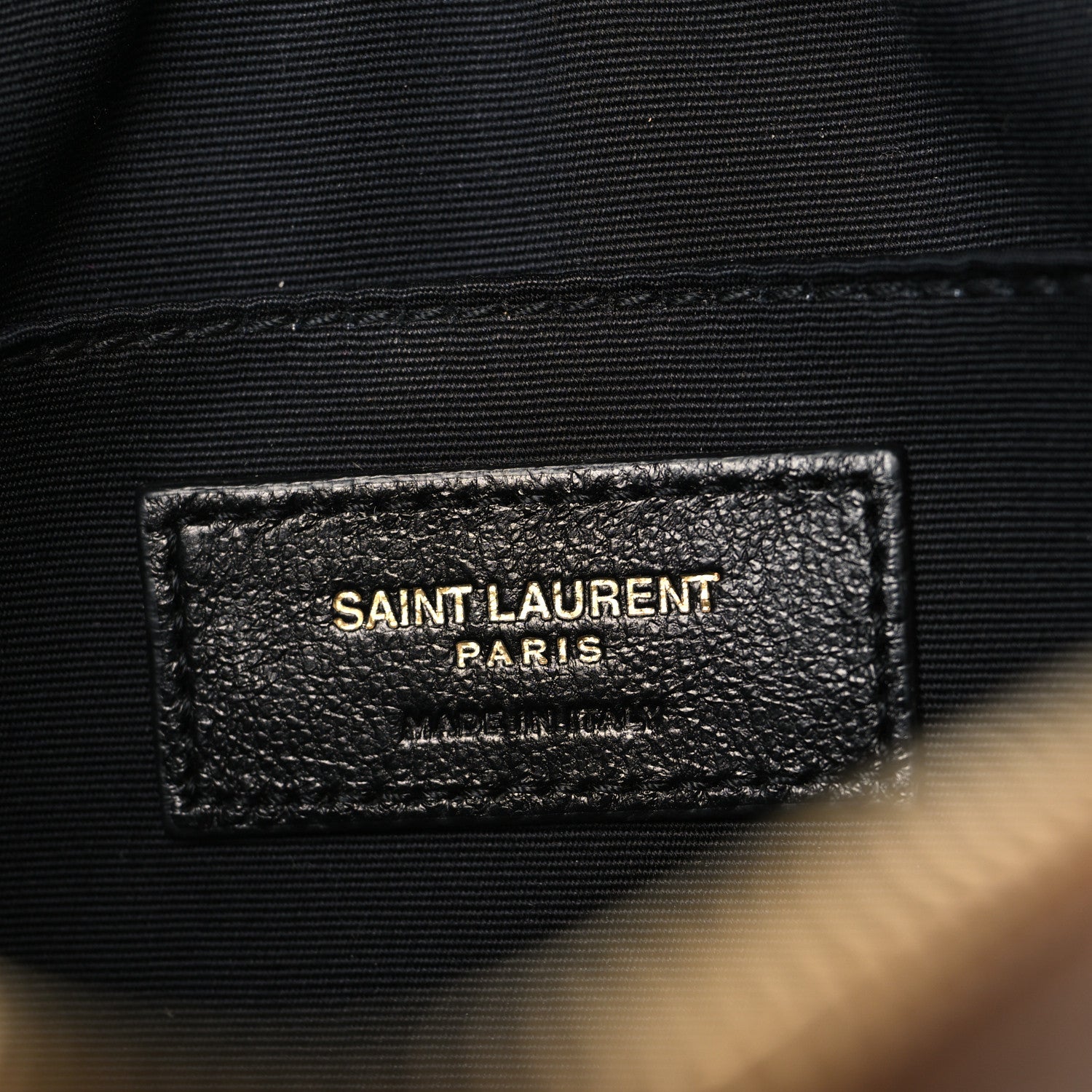 Saint Laurent Calfskin Matelasse Monogram Lou Camera Bag Cinnamon 6 of 10