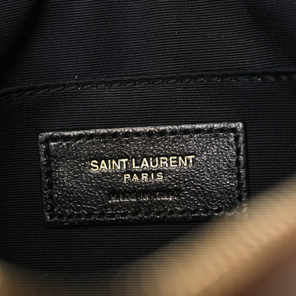Saint Laurent Calfskin Matelasse Monogram Lou Camera Bag Cinnamon 6 of 10
