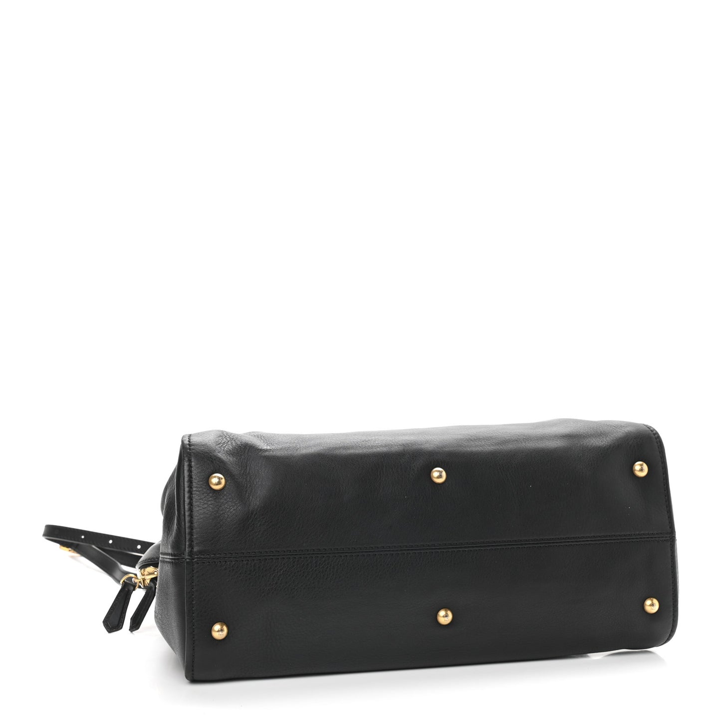 Vitello Dolce Marmol Large Chameleon Tote Black