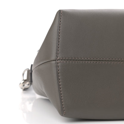 Fendi Vitello Dolce 4 Color Medium By The Way Boston Bag Carbone Grigio Polvere Multicolor 8 of 9