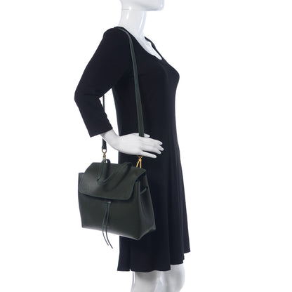 Mansur Gavriel Saffiano Mini Lady Bag Moss 2 of 10