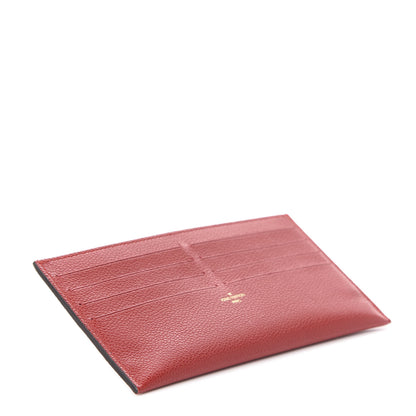 Louis Vuitton Calfskin Felicie Card Holder Insert Cherry 3 of 6