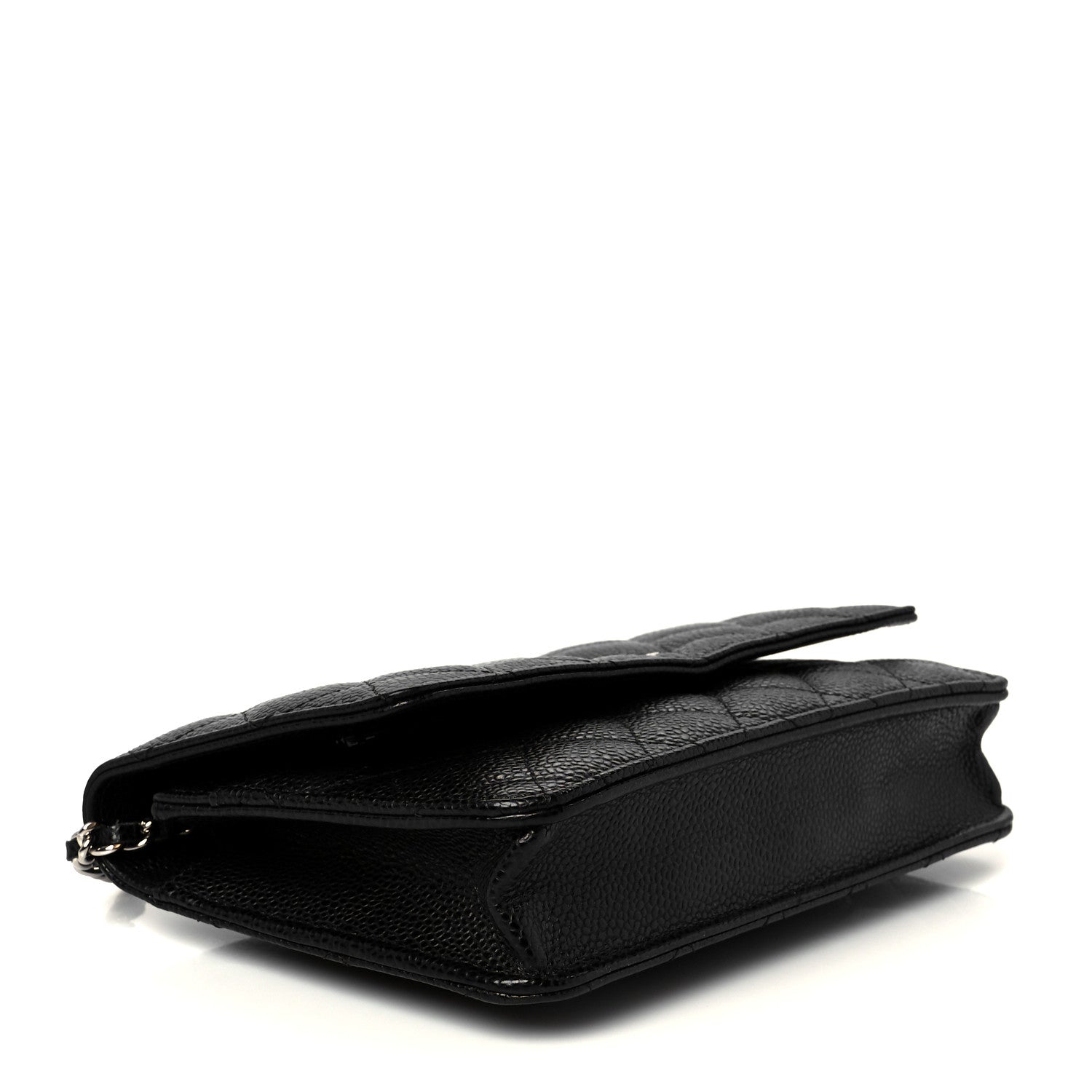 Chanel Caviar Quilted Wallet On Chain WOC Black 4 of 11