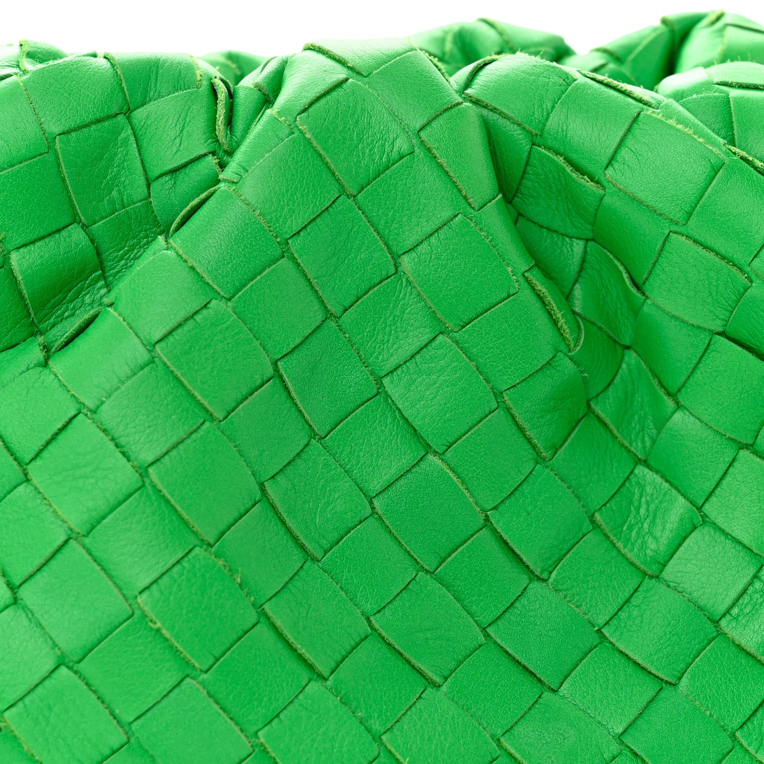 Bottega Veneta Nappa Intrecciato The Mini Pouch Clutch Parakeet 8 of 11