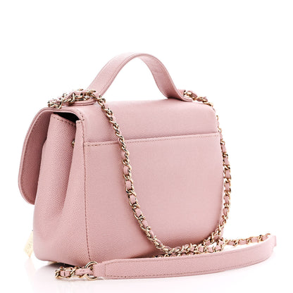 Chanel Caviar Quilted Small Business Affinity Flap Light Pink 4 of 11