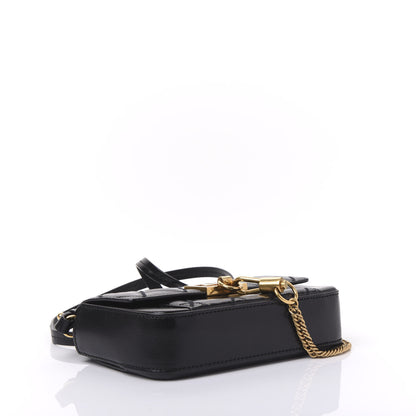 Givenchy Goatskin Quilted GV3 Mini Pocket Convertible Bag Black 3 of 8
