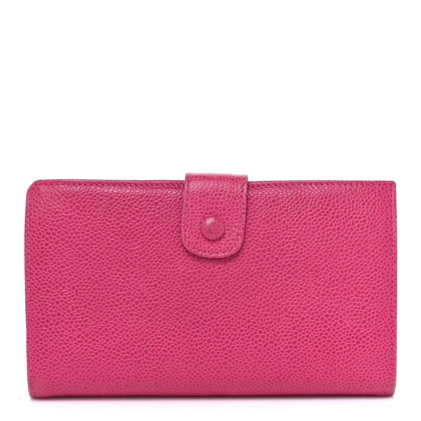 Caviar Timeless CC French Wallet Dark Pink