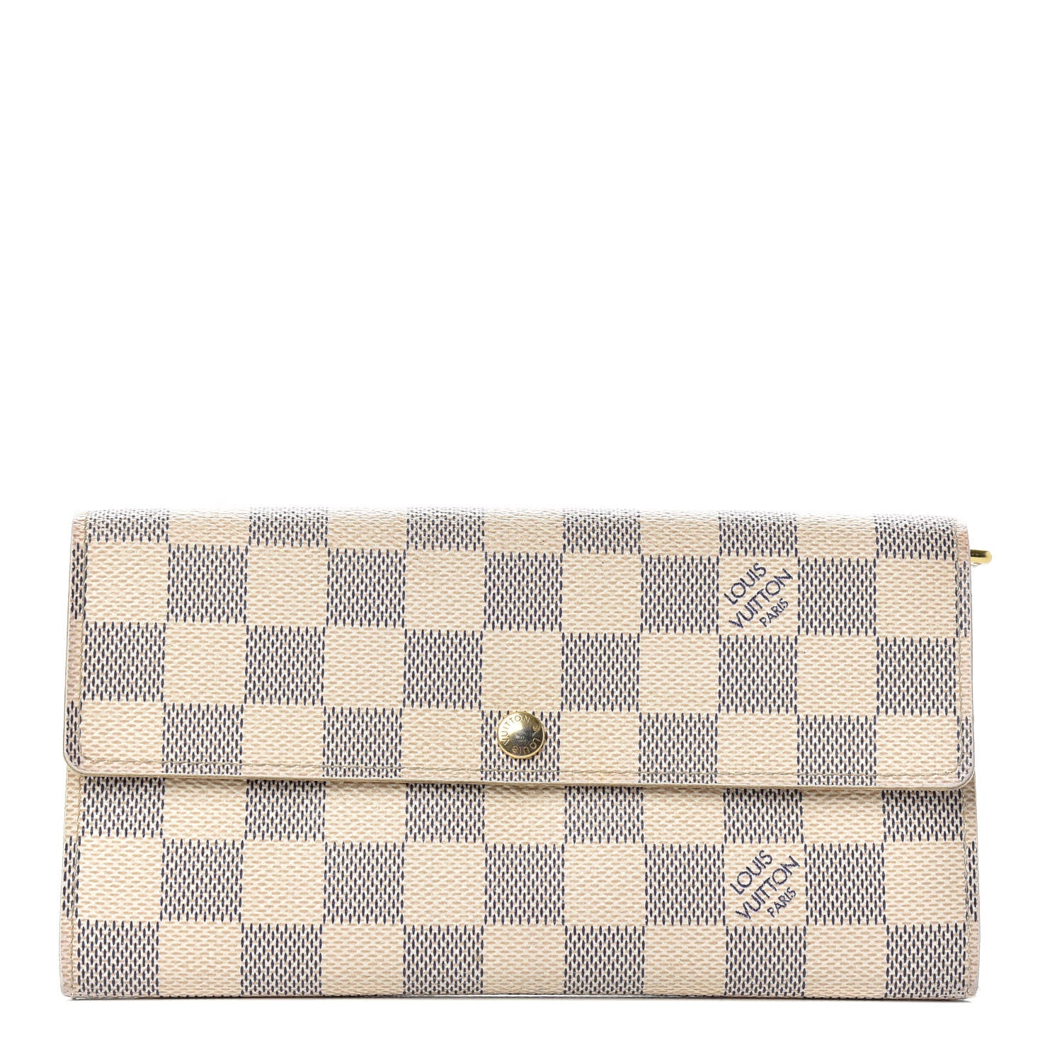 Louis Vuitton Damier Azur Sarah Wallet 1 of 8