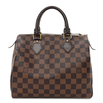 Louis Vuitton Damier Ebene Speedy 25 1 of 10