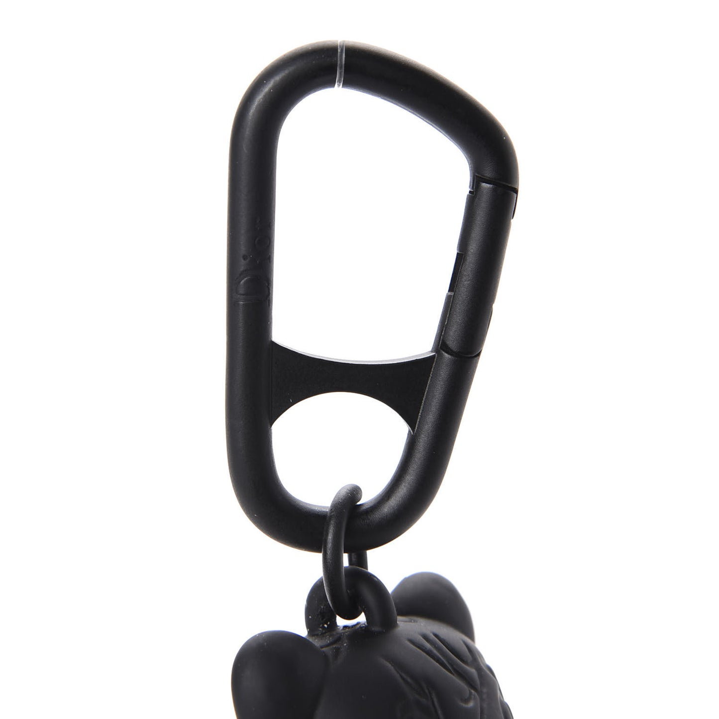Homme Tribal Teddy Bear Charm Key Ring Black