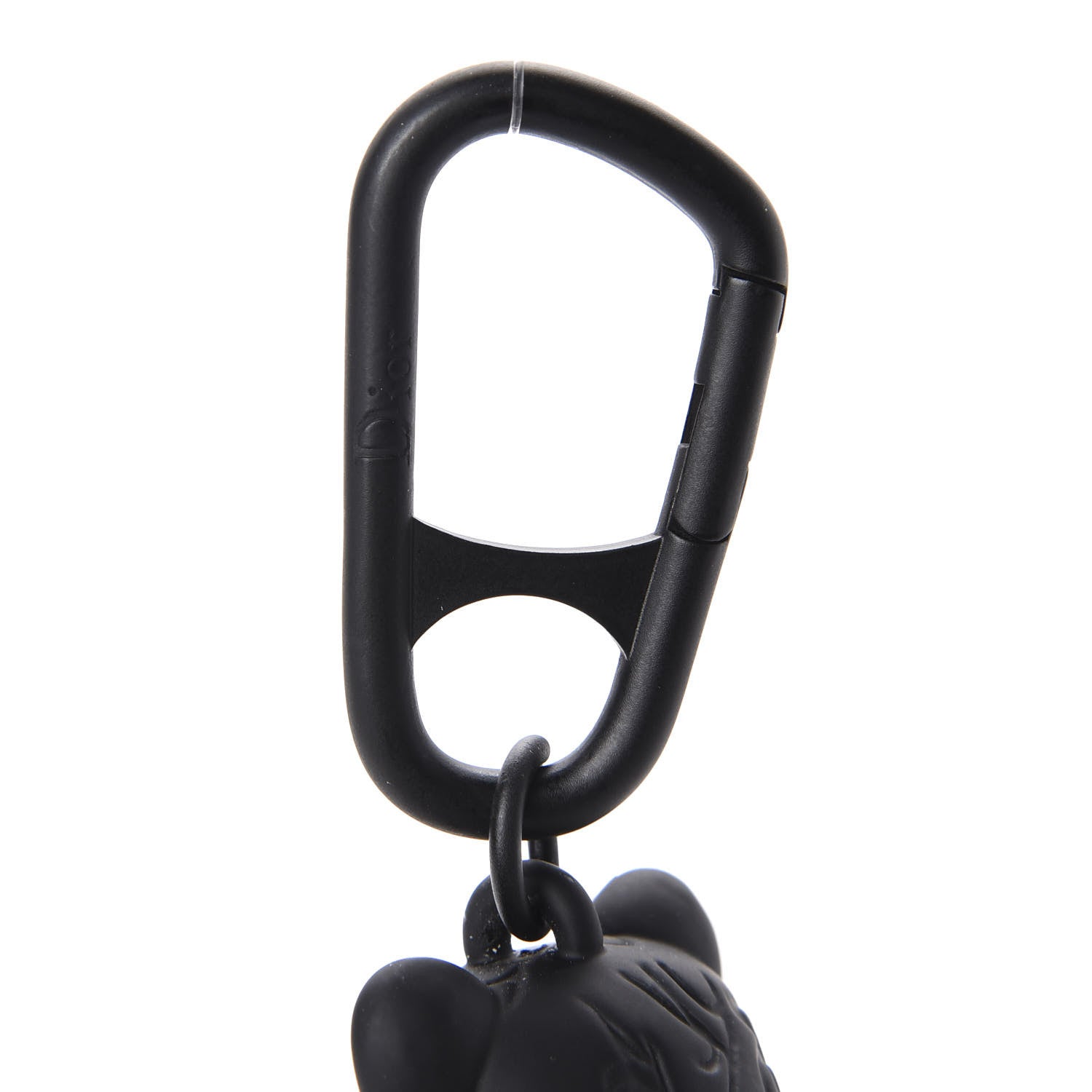 Christian Dior Homme Tribal Teddy Bear Charm Key Ring Black 3 of 3