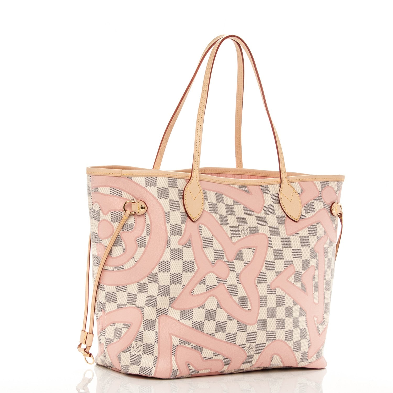 Louis Vuitton Damier Azur Tahitienne Neverfull MM 3 of 10