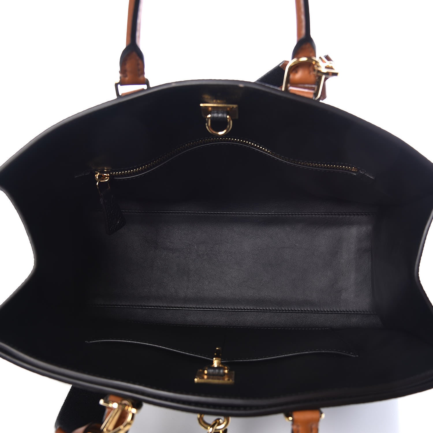 Louis Vuitton Calfskin City Steamer EW Black Gold 6 of 10