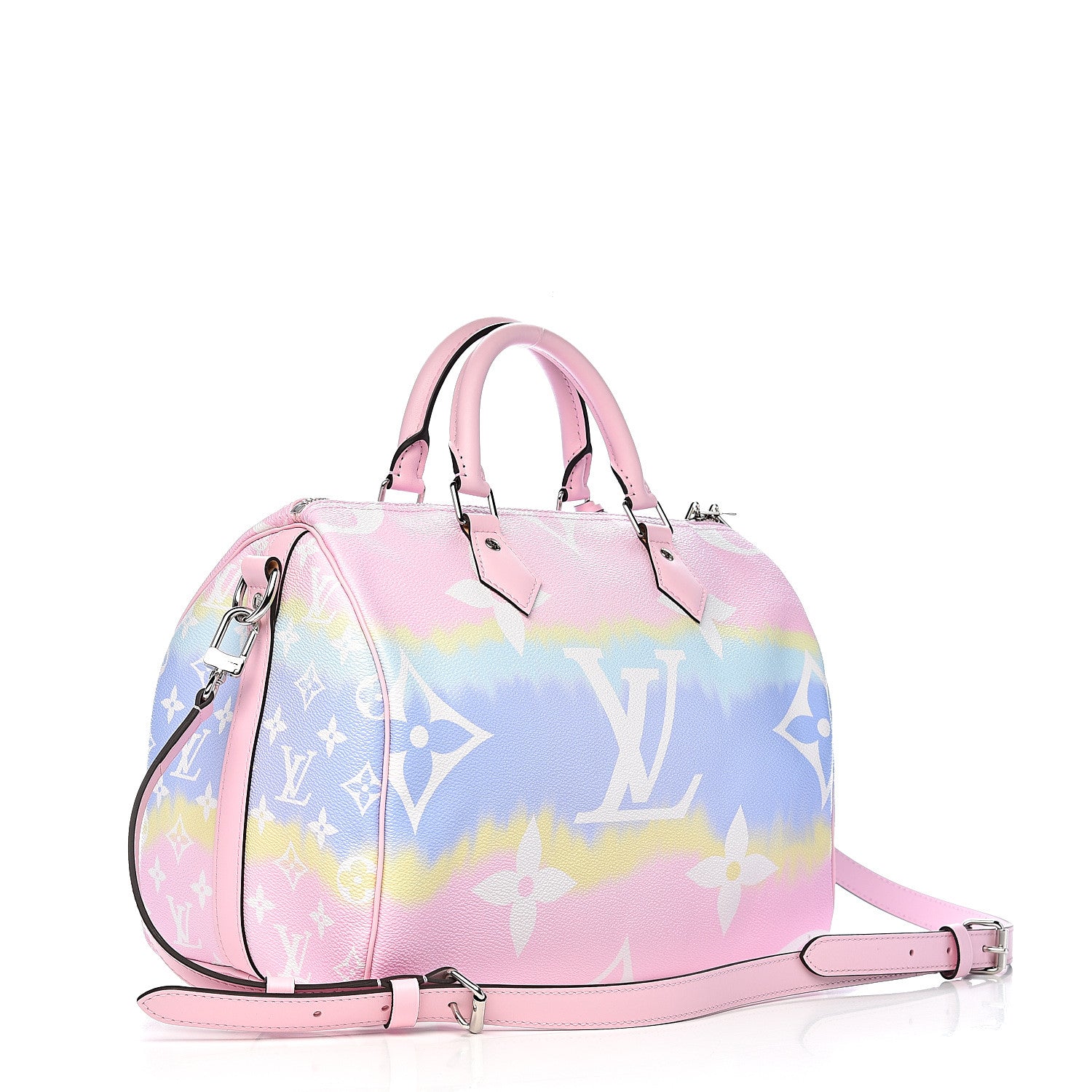 Louis Vuitton Monogram Escale Speedy Bandouliere 30 Pastel 3 of 12