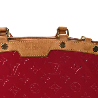 Louis Vuitton Vernis Brea MM Rose Litchi 10 of 15