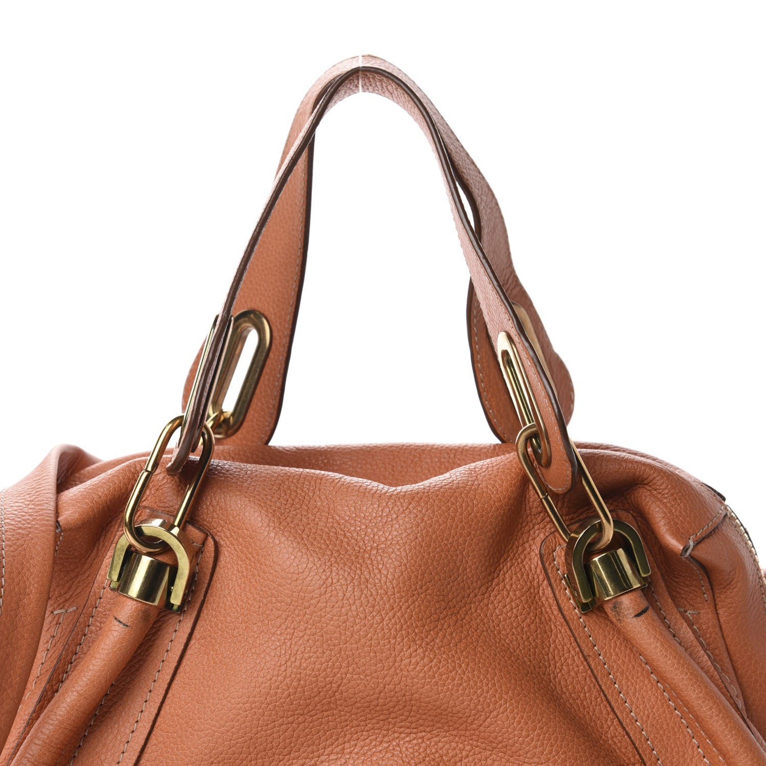 Chloe Calfskin Medium Paraty Suntan 10 of 10