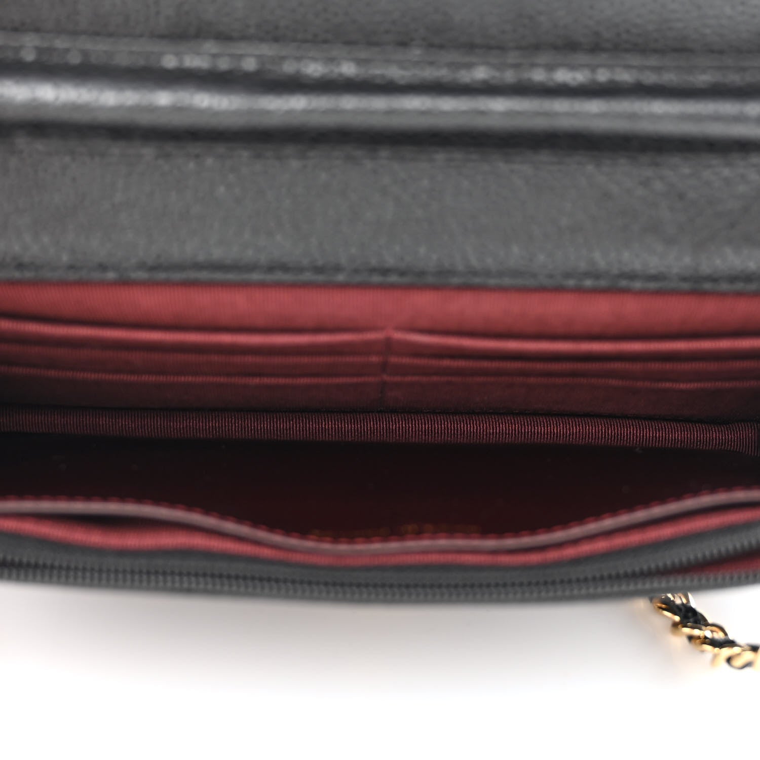 Chanel Caviar Quilted Wallet on Chain WOC Black 5 of 12