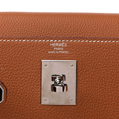 Hermes Togo Kelly Retourne 28 Gold 6 of 11