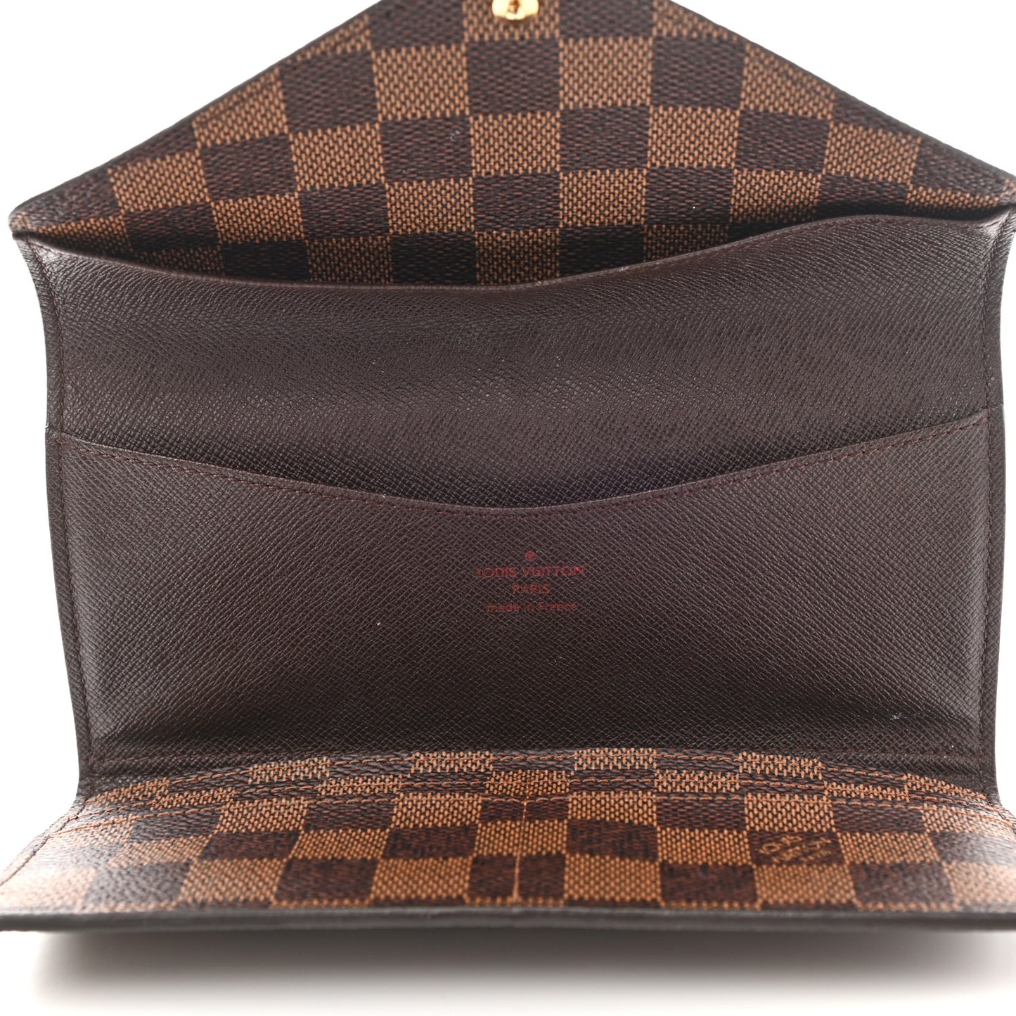 Damier Ebene Josephine Wallet