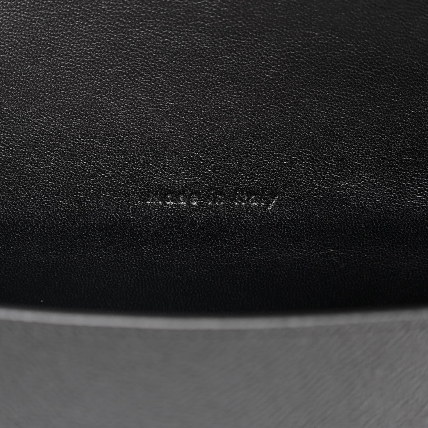 Celine Grained Calfskin Medium Trotteur Black 6 of 11