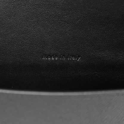 Celine Grained Calfskin Medium Trotteur Black 6 of 11